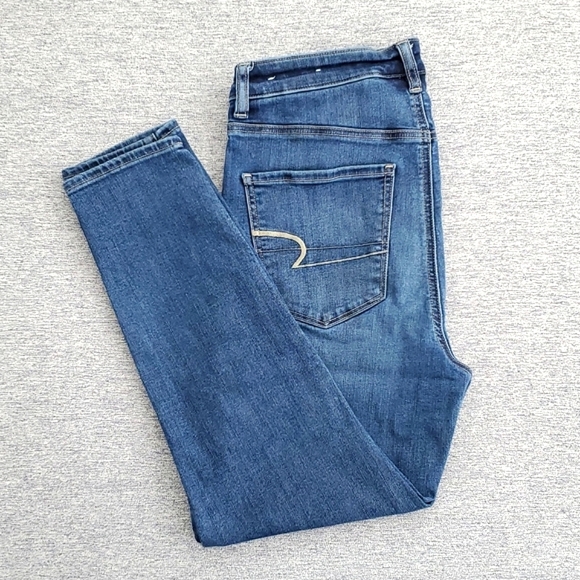 Denim - American Eagle Outfitters Next Level Stretch Highest Rise Jegging X-Short